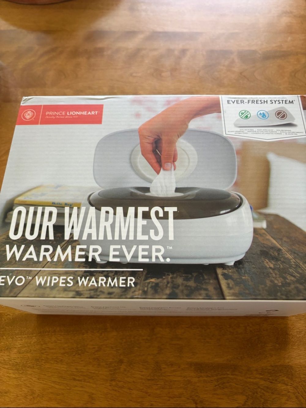 Wipes warmer